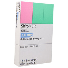 SIFROL ER 3MG TAB C10