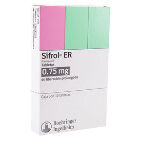 SIFROL ER LP 0.75 MG 10 TAB