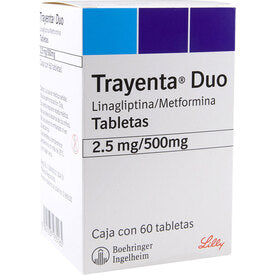 TRAYENTA DUO 2.5/500 MG TAB 60