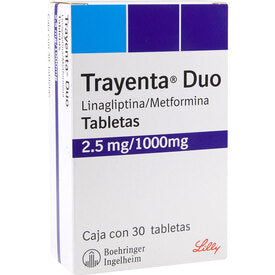 TRAYENTA DUO 2 5/1000MG TAB C30