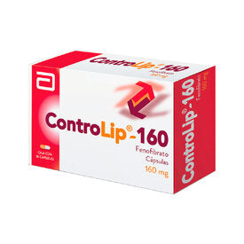 CONTROLIP 160 MG 30 CAPS