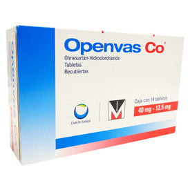 OPENVAS CO 40/12.5MG 14 TAB