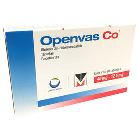 OPENVAS CO 40/12.5MG 28 TAB