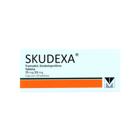 SKUDEXA 75/25 MG 10 TAB