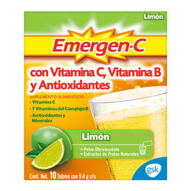 EMERGEN-C SUP ALIM LIMON 10 SB 9.6G