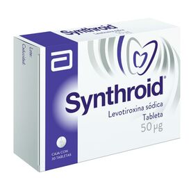 SYNTHROID 50 MCG 30 TAB
