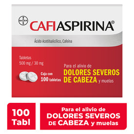 CAFIASPIRINA 100 TAB