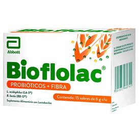 BIOFLOLAC SUP ALIM PVO C/15 SOB 6G