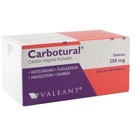 CARBOTURALTAB.250MG.CAJAC/60