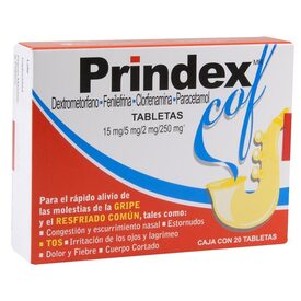 PRINDEX-COF 15/5/250 MG 20 TAB