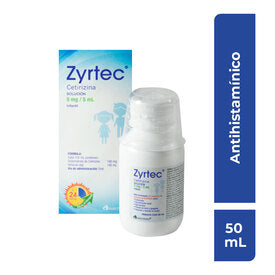 ZYRTEC 5MG INF SOL 50 ML C/DOSIF