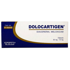DOLOCARTIGEN 50/15 MG 20 CAPS