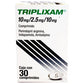 TRIPLIXAM 10MG/ 2.5MG/10MG 30 CPR