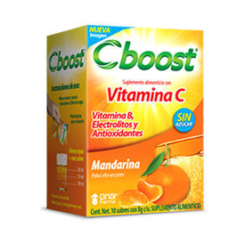 C-BOOST SUP ALIM MANDARINA C/10 SB