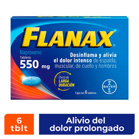 FLANAX 550 MG 6 TAB