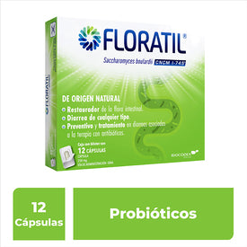 FLORATIL 250 MG 12 CAPS