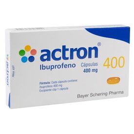 ACTRON-400 400 MG 10 CAPS