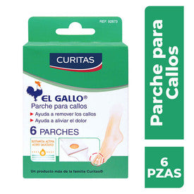 PARCHE CURITAS EL GALLO C/6