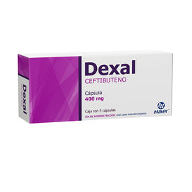 DEXAL CAP 400 MG CAJA C5 (CEFTIBUTENO)