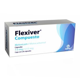 FLEXIVER COMPUESTO CAP. 215/7.5 MG. CAJA C/20