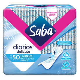 PANTY PROT SABA DIARIOS LGO C/50