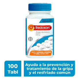REDOXON 500 MG FCO 100 TAB