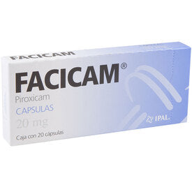 FACICAM 20 MG 20 CAPS