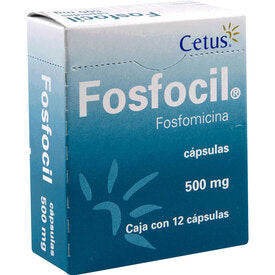 FOSFOCIL 500 MG 12 CAPS