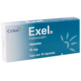 EXEL 15 MG 10 CAPS
