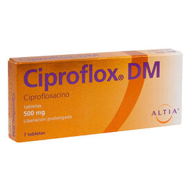 CIPROFLOX DM 500MG 7 TAB