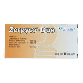 ZERPYCO DUO CAP. ORL 100/300 MG. C/40