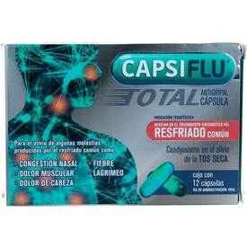 CAPSIFLU TOTAL 250/10/5/2MG - CAP 12