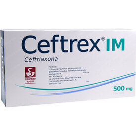 CEFTREX IM 500 MG F A 2 ML