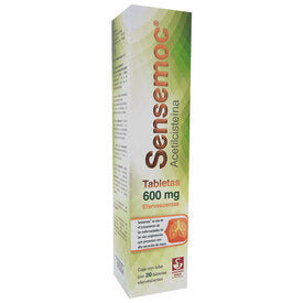 SENSEMOC 600 MG TAB EFERV C/20