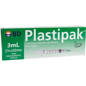 JGA DESCH BD 3ML 21X32 5PZS