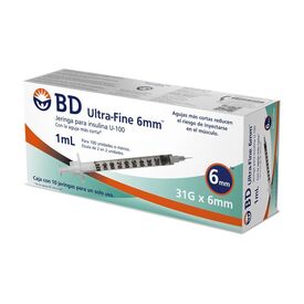 JGA DES BDU-FINEIN 1ML 31GX6MM C/10