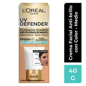 CRA LOREAL UV-DEF FPS50 COL MED40G