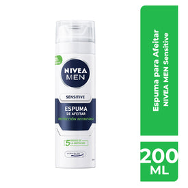 CRA NIVEA RAAR ESPUM SENSITIV 200ML