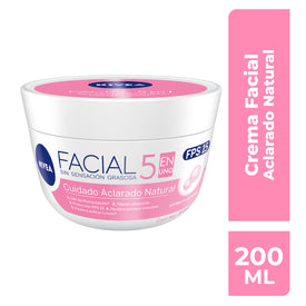 CRA NIVEA CUIDADA CLAR-NAT 200ML
