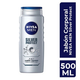 JBN LIQ NIVEA MEN SILV-PROT 500ML