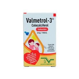 VALMETROL-3 SOL 2MG/100ML FCO GOT