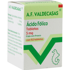 ACIDO-FOLICO 5 MG 92 TAB