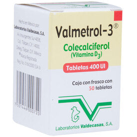 VALMETROL-3 400 UI 50 TAB