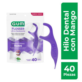 PALILLOS GUM C/H DENT DESLIZAN 40PZ