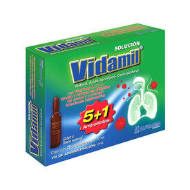 VIDAMIL LIMON ORAL 5X3 ML AMP