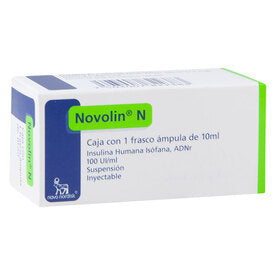 NOVOLIN-N 100 U VIAL AMP 1X10ML