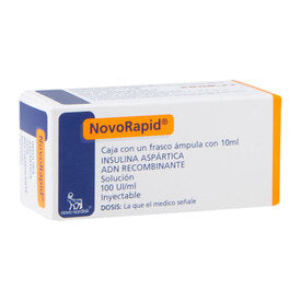 NOVORAPID VIAL 100 UI 10 ML