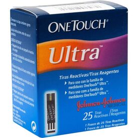 ONE TOUCH ULTRA 25 TIRAS REACTIVAS