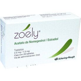 ZOELY 2.5/1.5MG 28 TAB