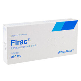 FIRACTAB.250MG.CAJAC/10